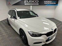 BMW 3 Series 2.0 318D M SPORT SHADOW EDITION TOURING 5d 148 BHP SHADOW EDITION, LEATHER INTERIOR in Down