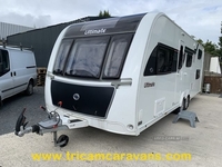 Compass Kensington 866/6, 8' Wide, Twin Axle, Fixed Bunks in Down