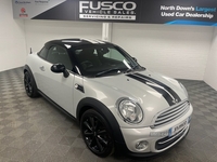 MINI Coupe 1.6 COOPER 2d 120 BHP BLUETOOTH, AIR CON in Down