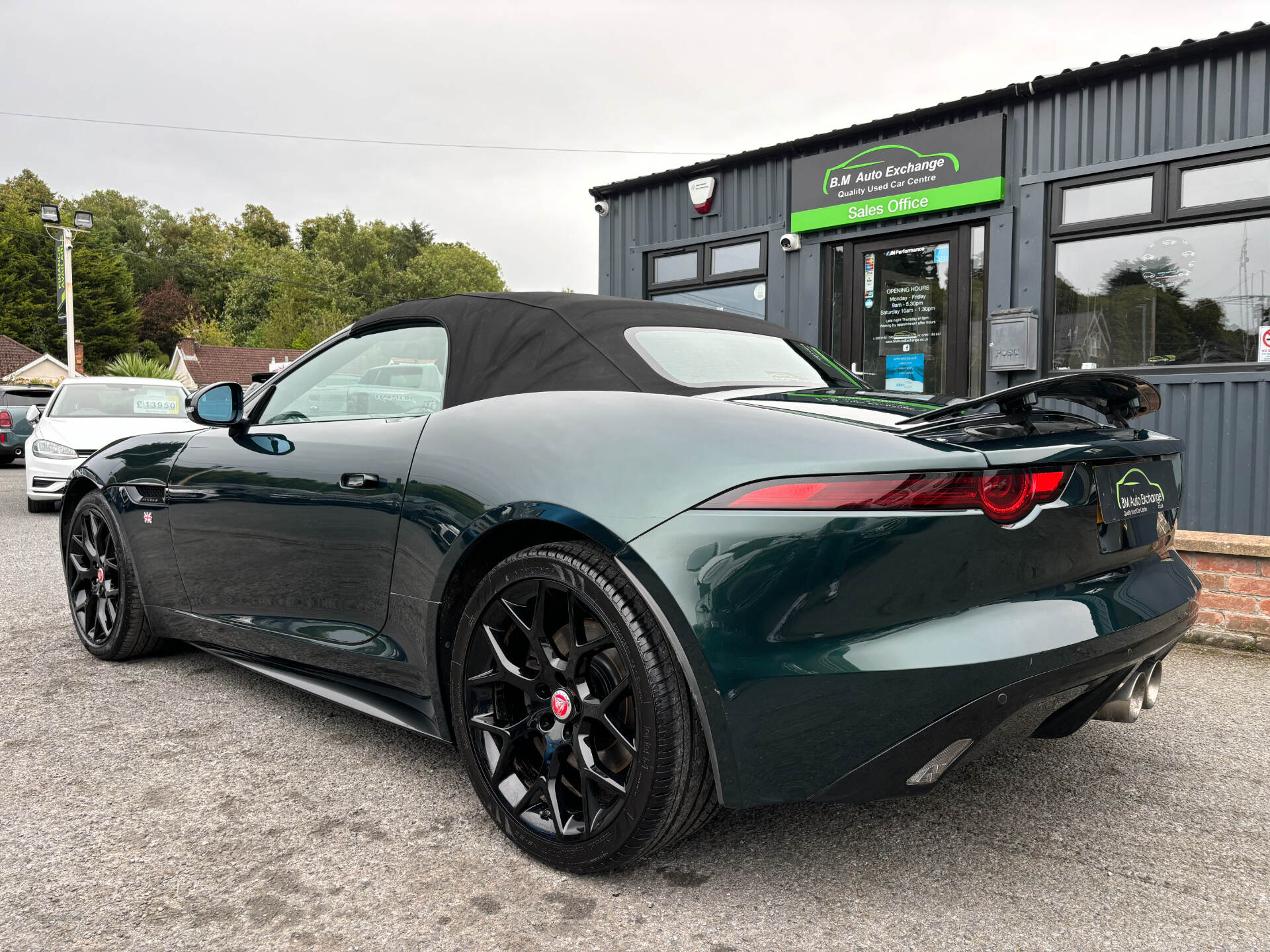 Jaguar F-Type CONVERTIBLE in Down