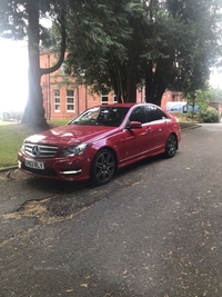 Mercedes C-Class C200 CDI BlueEFFICIENCY AMG Sport Plus 4dr Auto in Armagh