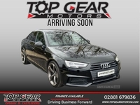 Audi A4 2.0 TDI ULTRA S LINE 4d 188 BHP PADDLE SHIFT, 3 ZONE CLIMATE CTRL in Tyrone