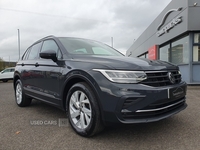 Volkswagen Tiguan LIFE TSI SAT NAV PARKING SENSORS PRIVACY GLASS in Antrim