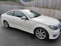 Mercedes C-Class C220 CDI AMG Sport Edition 2dr Auto [Premium Plus] in Tyrone