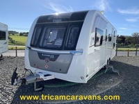 Elddis Rambler 22/6, Twin Axle 8' Wide, Fixed Bunks in Down