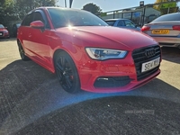 Audi A3 1.4 TFSI S LINE 5d 124 BHP Part Exchange Welcomed in Down