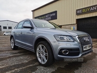 Audi Q5 2.0 TFSI QUATTRO S LINE 5d 208 BHP Part Exchange Welcomed in Down