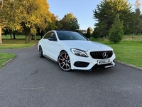 Mercedes-Benz C-Class 2.1 C250d AMG Line (Premium Plus) Saloon 4dr Diesel G-Tronic+ Euro 6 (s/s) (204 ps) in Antrim