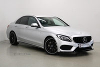 Mercedes-Benz C-Class C220d AMG Line in Down