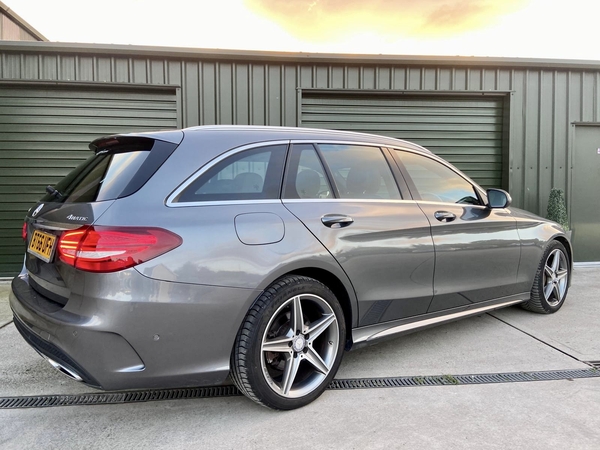 Mercedes C-Class DIESEL ESTATE in Armagh