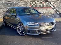 Audi A4 2.0 TDI S line Saloon S Tronic quattro in Tyrone