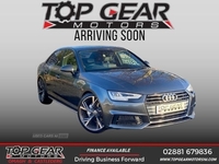 Audi A4 2.0 TDI S line Saloon S Tronic quattro in Tyrone