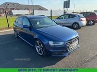 Audi A4 AVANT 2.0 TDI Black Edition Estate 5dr Diesel Manual Euro 5 (s/s) (150 ps) in Down