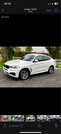 BMW X6 xDrive30d M Sport 5dr Step Auto in Down