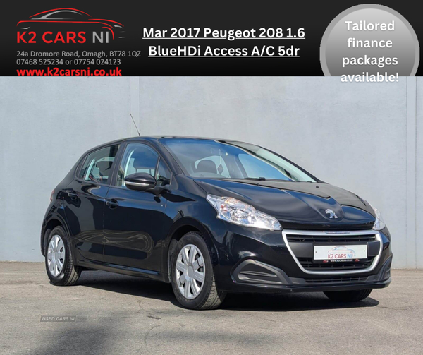 Peugeot 208 DIESEL HATCHBACK in Tyrone