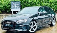 Audi A4 AVANT 2.0 TDI 35 Black Edition Estate 5dr Diesel S Tronic Euro 6 (s/s) (163 ps) in Antrim