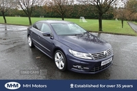 Volkswagen CC 2.0 TDI BlueMotion Tech R-Line Saloon 4dr Diesel Manual Euro 6 (s/s) (184 ps) FULL SERVICE HISTORY WITH 7 STAMPS in Antrim