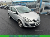 Vauxhall Corsa 1.2 16V Excite Hatchback 3dr Petrol Manual Euro 5 (A/C) (85 ps) in Down