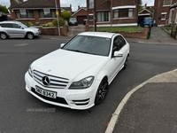 Mercedes C-Class C220 CDI BlueEFFICIENCY AMG Sport Plus 4dr in Antrim