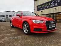 Audi A3 1.0 TFSI SE Sportback 5dr Petrol Manual Euro 6 (s/s) (116 ps) No Deposit Necessary in Down