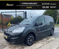 Citroen Berlingo 1.6 BlueHDi 625 Enterprise Panel Van 5dr Diesel Manual L1 (112 g/km, 75 bhp) in Armagh