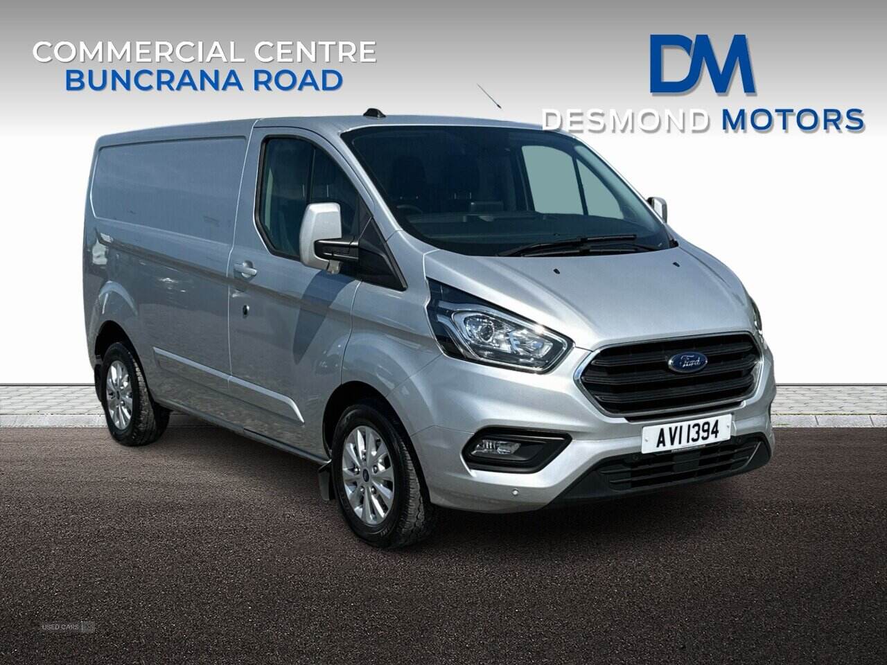 Oct 2023 Ford Transit Custom 2.0 EcoBlue 130ps Low Roof Limited Van
