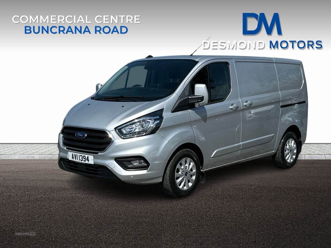 Oct 2023 Ford Transit Custom 2.0 EcoBlue 130ps Low Roof Limited Van