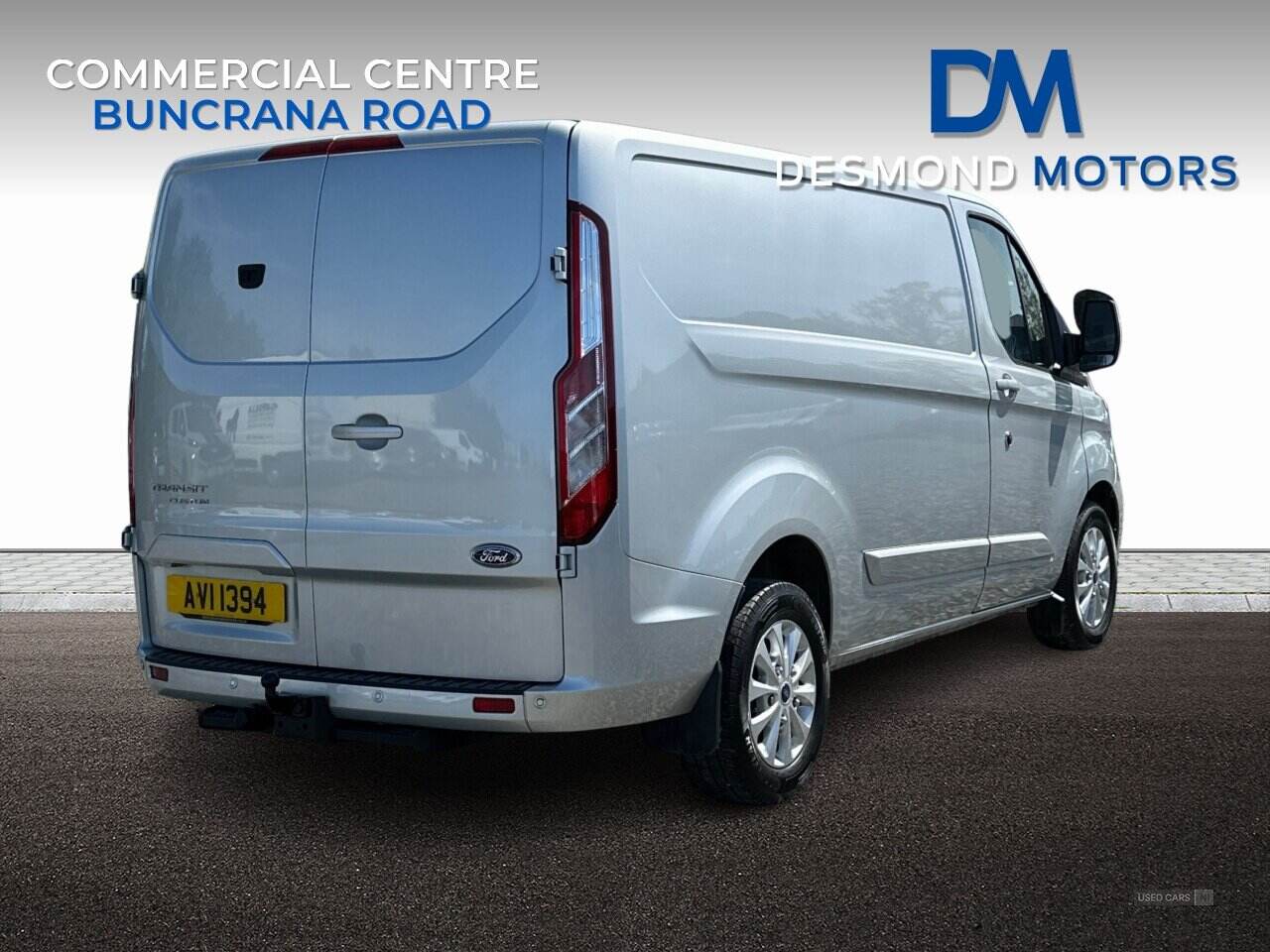 Oct 2023 Ford Transit Custom 2.0 EcoBlue 130ps Low Roof Limited Van