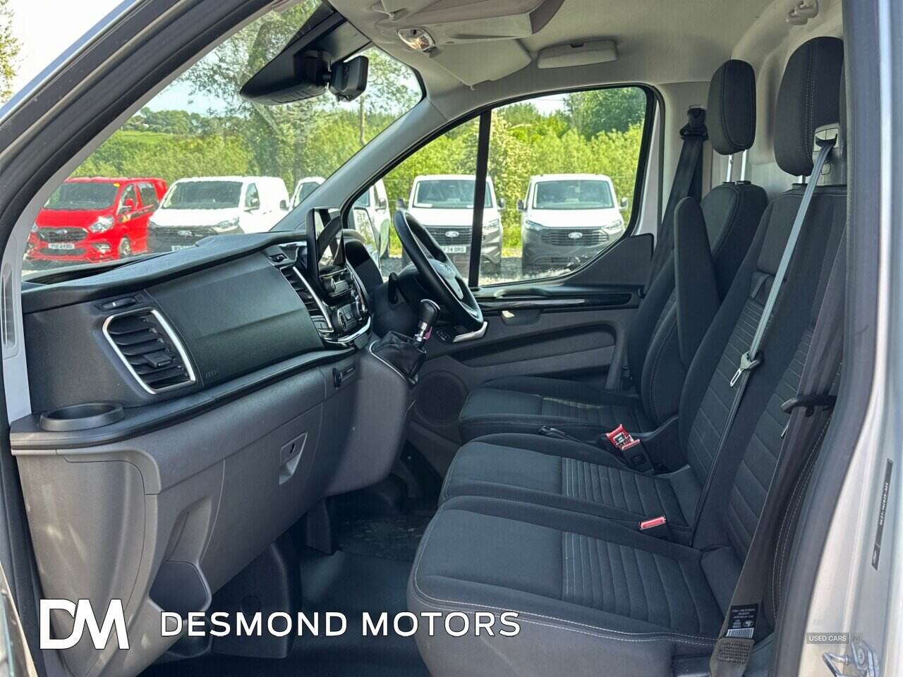 Oct 2023 Ford Transit Custom 2.0 EcoBlue 130ps Low Roof Limited Van