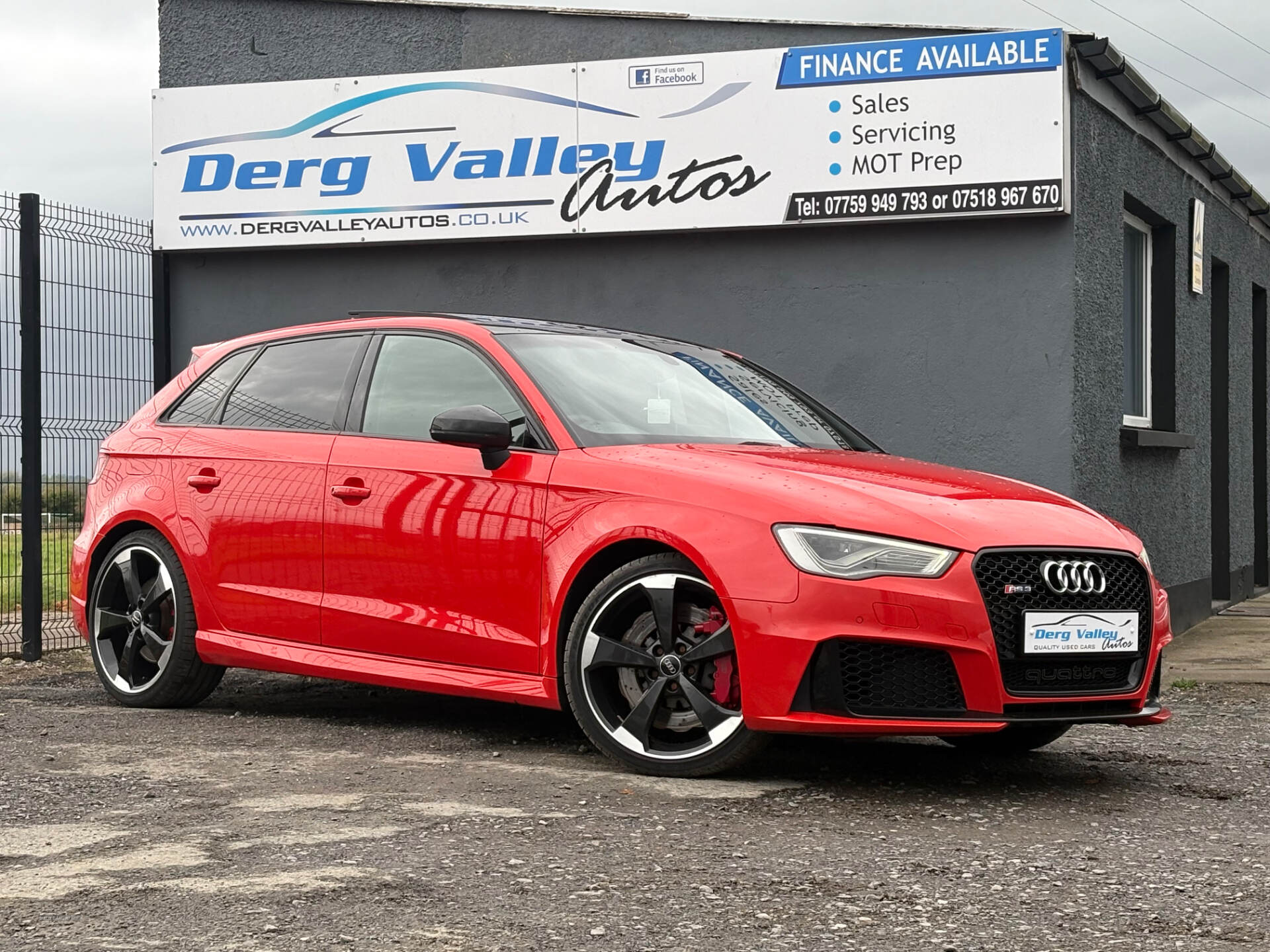 Audi RS3 in Tyrone