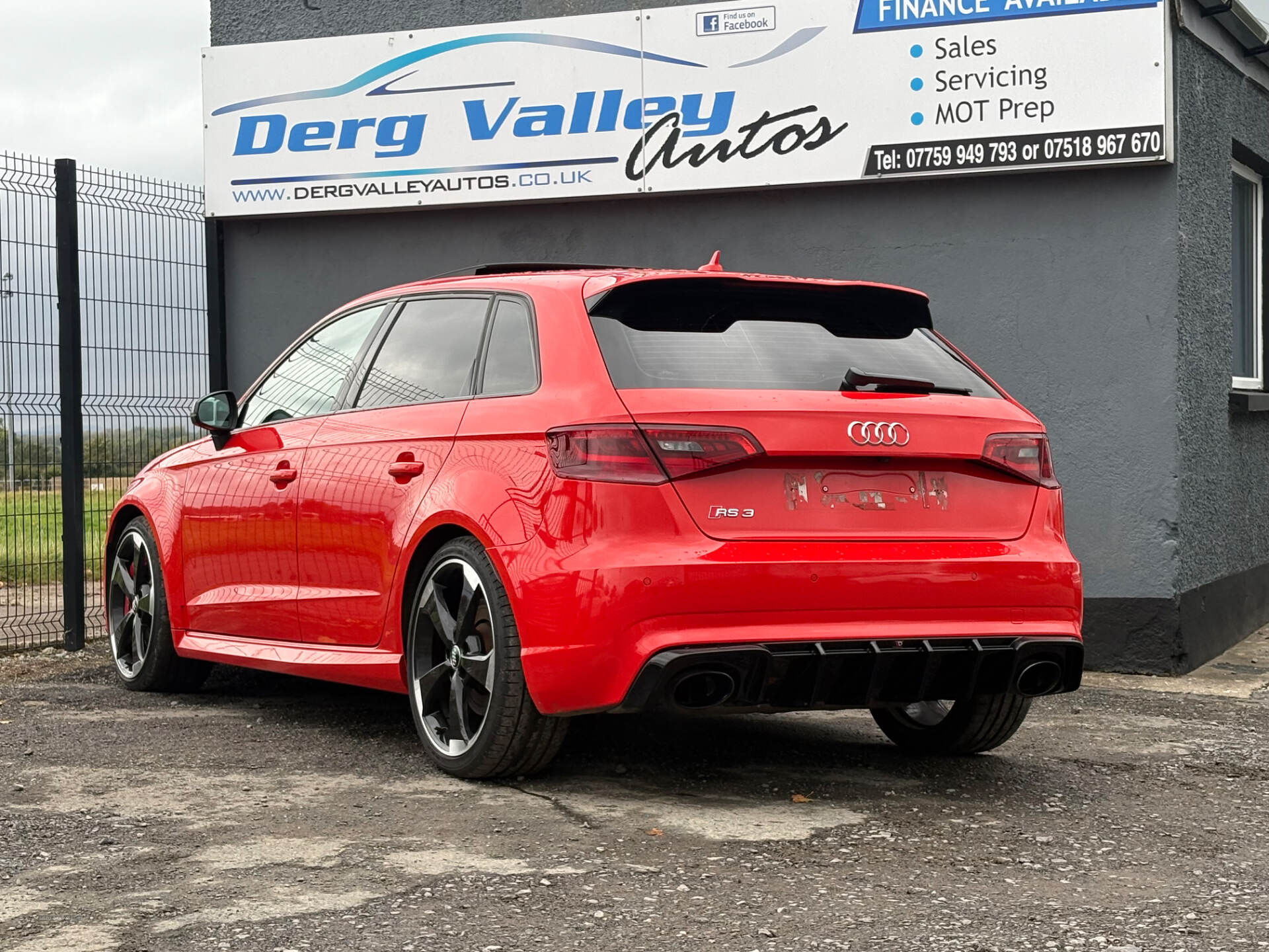 Audi RS3 in Tyrone