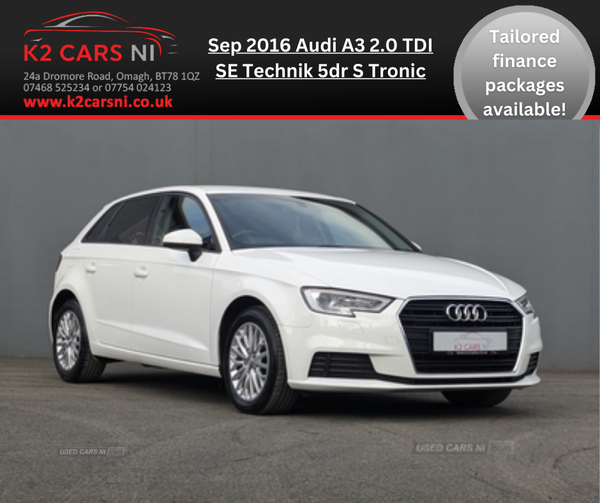 Audi A3 DIESEL SPORTBACK in Tyrone