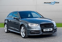 Audi A3 2.0 TDI S line S Tronic quattro IN GREY WITH 64K in Armagh