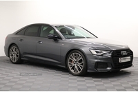 Audi A6 Saloon TFSIe Black Edition in Down