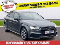 Audi A3 30 TDI 116 Black Edition 5dr in Tyrone