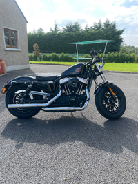 Harley-Davidson Sportster XL1200X Vivid Black (20MY) in Down