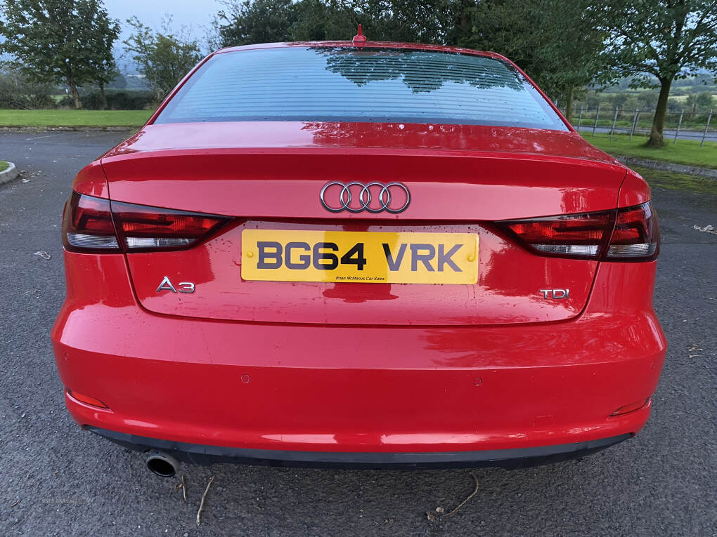 Nov 2014 Audi A3 1.6 TDI 110 Sport 4dr S Tronic