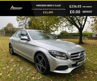 Mercedes-Benz C-Class 2.1 C220d SE Saloon 4dr Diesel 7G-Tronic+ Euro 6 (s/s) (170 ps) in Armagh