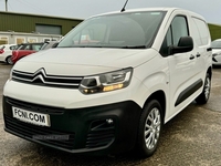 Citroen Berlingo 1.5 BlueHDi 1000 Enterprise M Panel Van 5dr Diesel Manual SWB Euro 6 (s/s) (100 ps) in Antrim