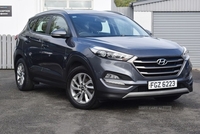 Hyundai Tucson 1.7 CRDi Blue Drive SE Nav SUV 5dr Diesel DCT Euro 6 (s/s) (141 ps) Reversing Camera, Heated Seats in Down