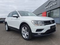 Volkswagen Tiguan MATCH TDI FULL VW SERVICE HISTORY REVERSE CAMERA SAT NAV PARKING SENSORS in Antrim