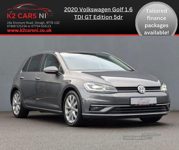 Volkswagen Golf DIESEL HATCHBACK in Tyrone