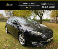 Ford Focus 1.5 TDCi Titanium Hatchback 5dr Diesel Manual Euro 6 (s/s) (120 ps) in Armagh