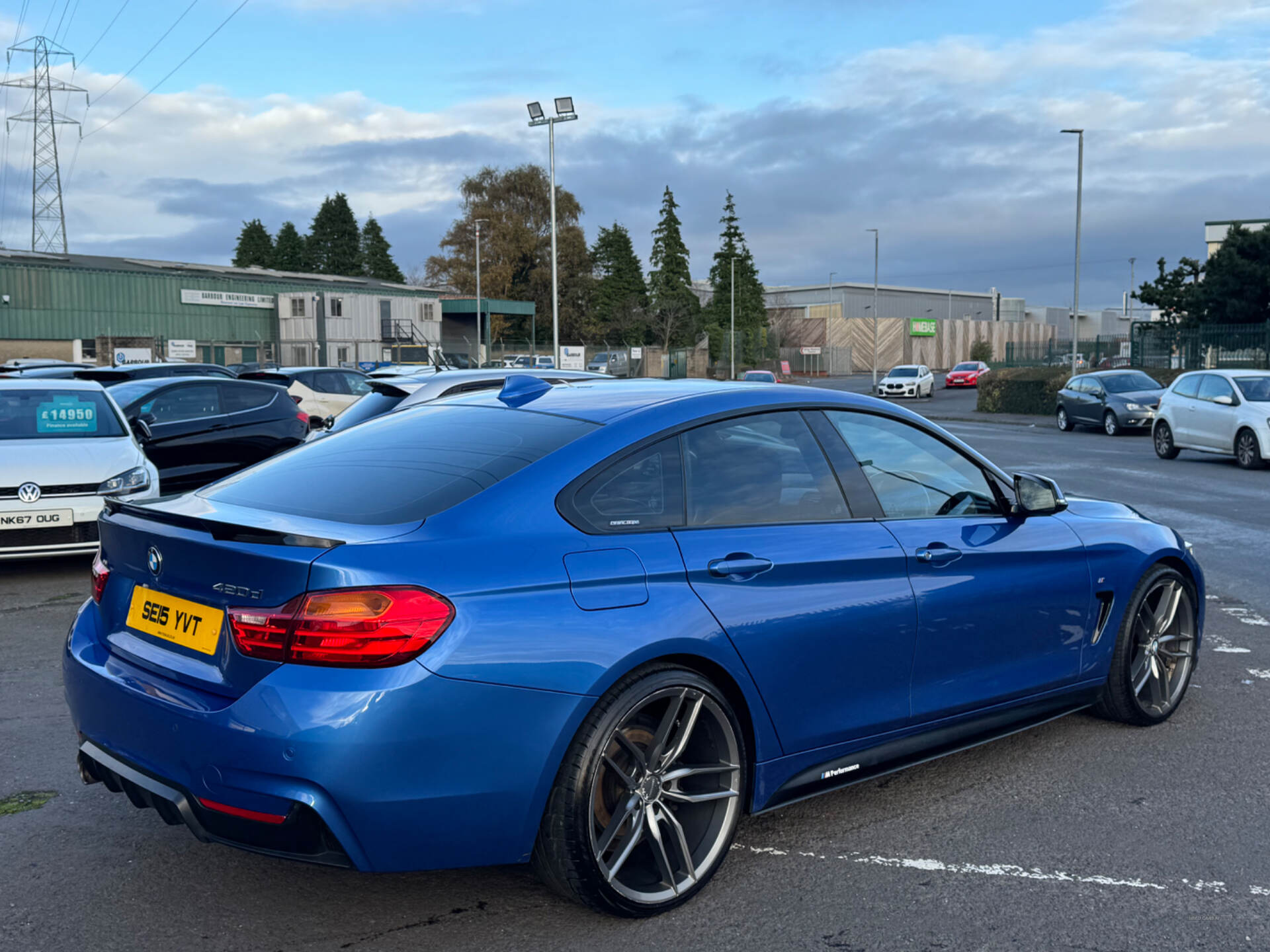 BMW 4 Series GRAN DIESEL COUPE in Down