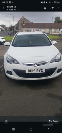 Vauxhall Astra GTC 2.0 CDTi 16V SRi 3dr in Antrim