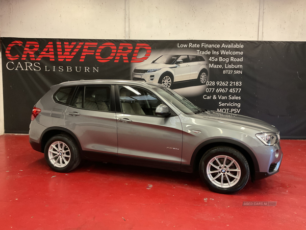 BMW X3 DIESEL ESTATE in Antrim