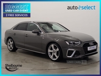 Audi A4 2.0 TFSI 35 S line Saloon 4dr Petrol S Tronic Euro 6 (s/s) (150 ps) in Armagh