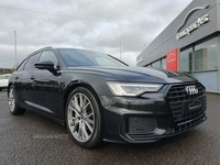 Audi A6 AVANT 40 TDI S LINE BLACK EDITION MHEV VIRTUAL COCKPIT FULL AUDI SERVICE HISTORY TECH PACK REVERSE CAMERA PARKING SENSORS HEATED SEATS POWER TAILGATE in Antrim