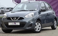 Nissan Micra 1.2 Visia Hatchback 5dr Petrol Manual Euro 5 (80 ps) in Down