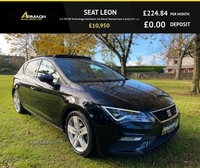 Seat Leon 2.0 TDI FR Technology Hatchback 5dr Diesel Manual Euro 6 (s/s) (150 ps) in Armagh